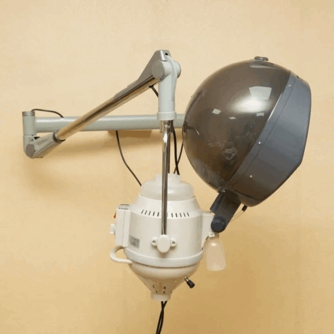 Professional Hair Salon Steam Engine Dryer Wall Mounted