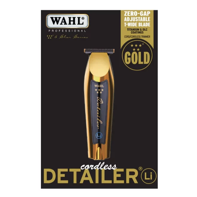 Wahl 5 Star Detailer Li Gold Trimmer - Image 4