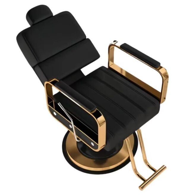 Reclining hydraulic pump black gold