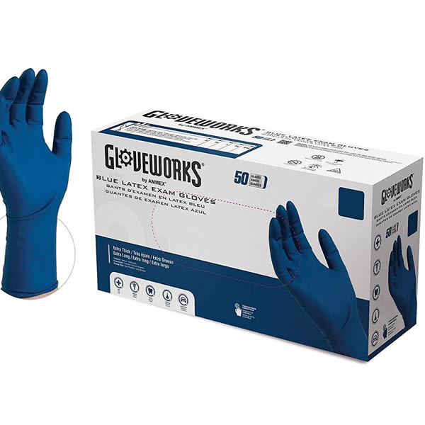 Disposable Latex Gloves 100pcs Elastic Soft Rubber Gloves