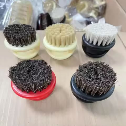 Soft Bristle Knuckle Beard Brush 1pc