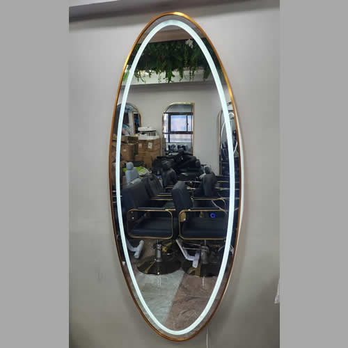 Wall Mounted Barber Shop Mirror LED