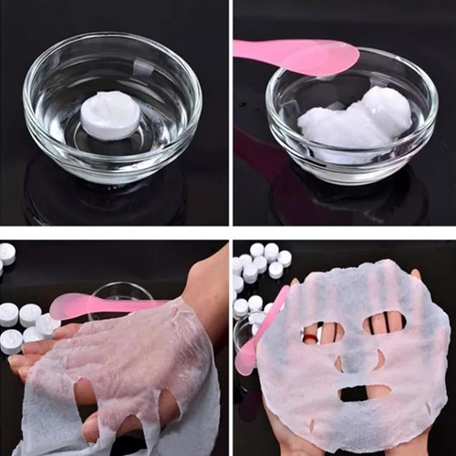 50pcs Disposable Compressed Facial Mask